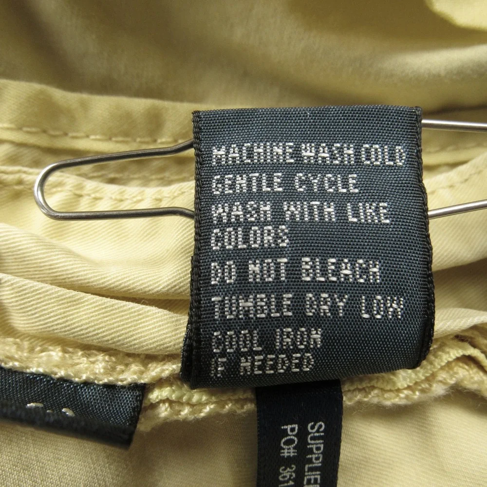 Polo Ralph Lauren Shorts Mens 35x9 Yellow Pima Cotton Sporting Club Chino Preppy
